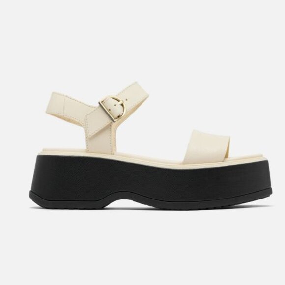 NEW Sorel Dayspring Ankle Strap Platform Sandals - Leather For Women 252 - Picture 11 of 16